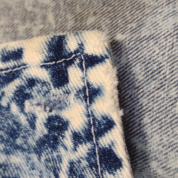 Hanna California Acid Wash Jean Jacket 80s Small - Picture 5 of 15